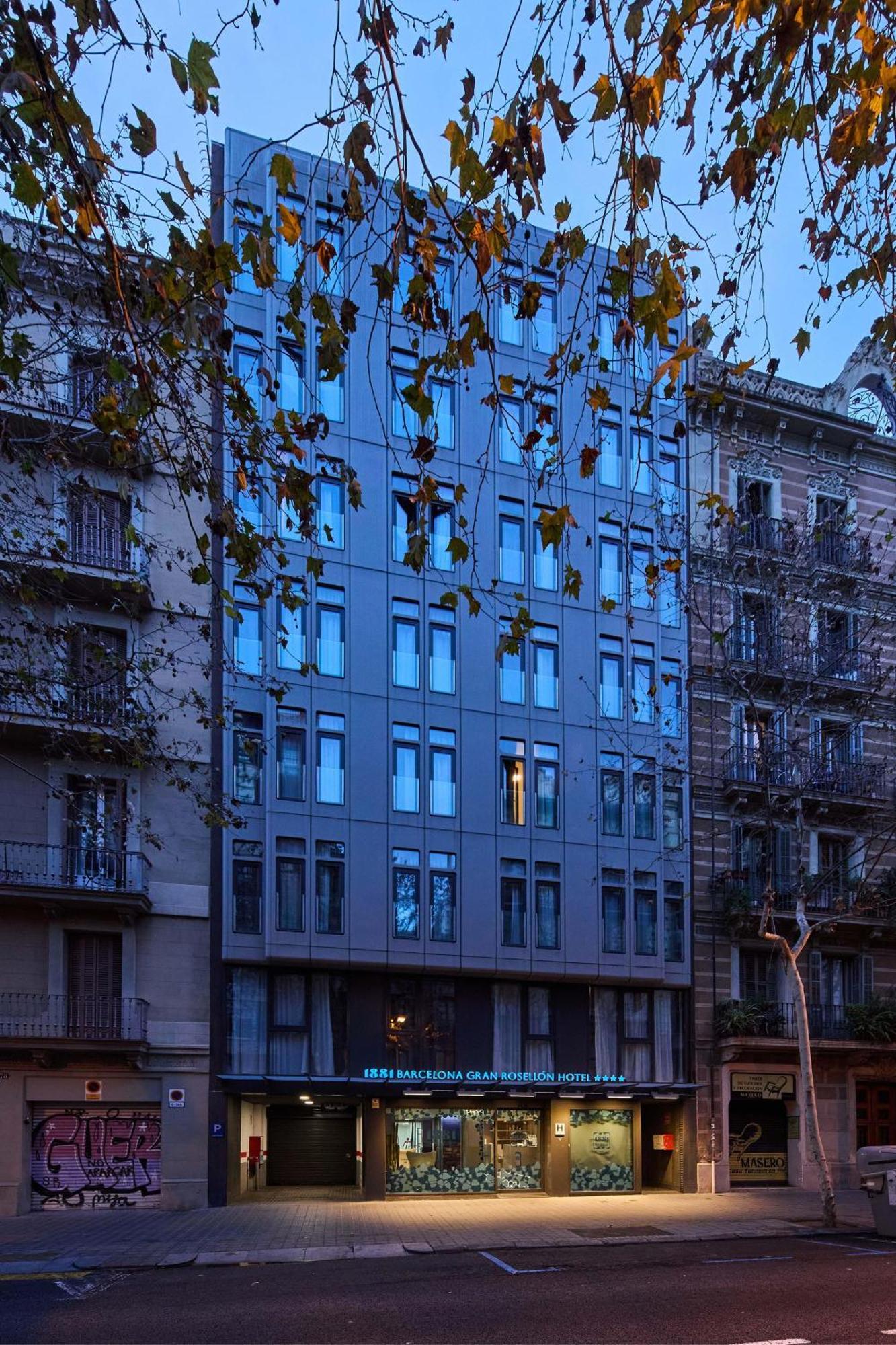 1881 Barcelona Gran Rosellon Hotel Kültér fotó
